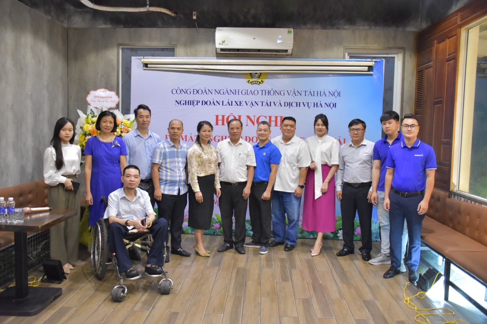 Lễ ra mắt Nghiệp đoàn Lái xe vận tải và dịch vụ Hà Nội pld